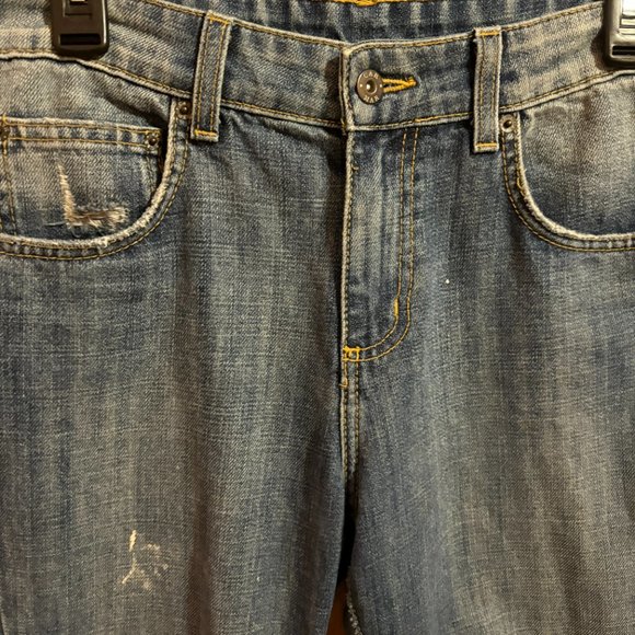 Carmar Paint-Splatter Distressed‎ Jeans Size 25 - Picture 4 of 16